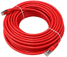 Pro-Line #75FCAT6S-RD, Cat6 STP Shielded Snagless Copper Patch Cable, Red, 75ft picture