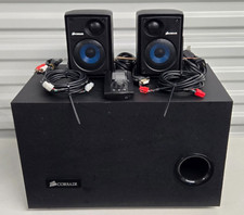 Corsair SP2500 2.1 PC Gaming Speaker System w/ OEM Wires & Control Pod Included picture