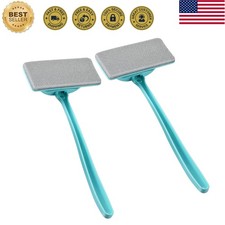 Mesh Screen Cleaner,14.7″ Detachable Long- Handle, Wet & Dry Dual-Use,Window ... picture