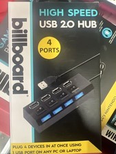 Billboard High Speed USB Hub 4 Devices For PC or Laptop New picture