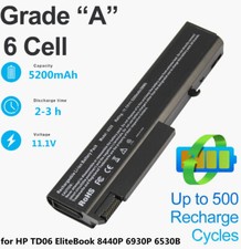 TD06 Battery For HP EliteBook 8440P 6930P 6530B 6730B ProBook 6455B 6545B 58Wh picture