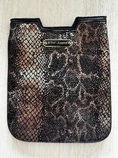 Betsy Johnson Snake Print Tablet Sleeve 8.5 X 10 Inches picture