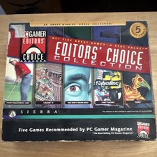 Sierra PC Gamer Editors' Choice Collection CD-ROM PC Games Set (5 Games) picture