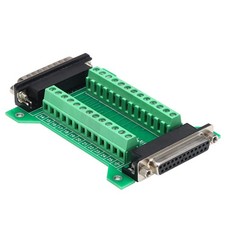 DB25 Male to Female Terminal Breakout Board RS232 DSUB Serial 25 Pin 1 PCS picture