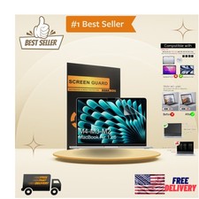 Durable Anti-Fingerprint Matte Screen Protector for 13.6
