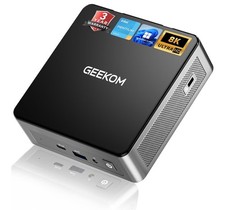 GEEKOM Air12 Mini PC, Intel Processor 7505, 8GB DDR5 RAM 256GB PCIe SSD picture