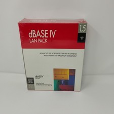 Borland dBase IV LAN Pack Ashton Tate DOS 5.25