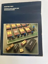 Mostek Memory Data Book and Designers Guide, 1980.  Nice condition. picture