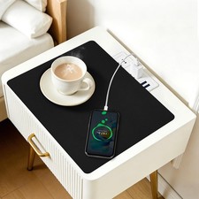 Amerbro PU Leather Desk Protector Black 13.8x10.8 picture