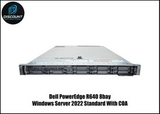 Dell EMC PowerEdge R640 2x Intel Gold 6134 3.2Ghz 64GB Server 2025 Standard SSD picture