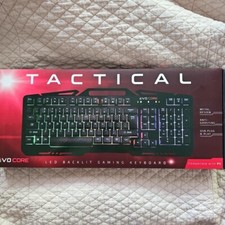Tactical LED Backlit Gaming Keyboard by Evo Core picture