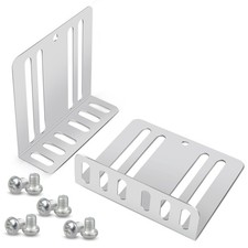 NuIth Double DIN Installation Kit, Universal Fit Metal Radio/DVD Player/Fitti... picture