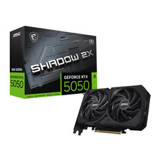 MSI GeForce RTX 5050 8G SHADOW 2X OC Graphics Card, 8GB GDDR6, DPx3, HDMIx1, DLS picture