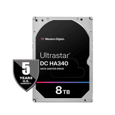 Western Digital Ultrastar DC HA340 8TB Data Center Hard Drive, SATA 6Gb/s, 7200 picture