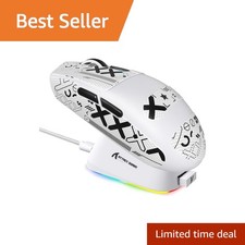 ATTACK SHARK G3 PRO mouse White Griptape picture