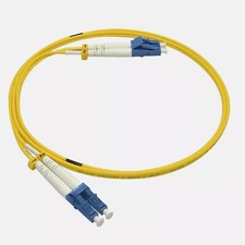 1m 2m 5m 10m 15m LC UPC to LC UPC Duplex Single OS2 9/125 Fiber Optic Cable NEW picture