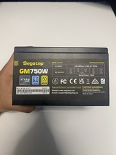 Segotep 750W 80+ Gold ATX 3.0 Power Supply, PCIe 5.0 Ready, Fully Modular picture
