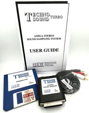 Commodore Amiga Stereo Sound Sampler Techno Sound Turbo Rare Limited US Seller picture