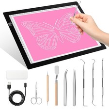 Dorhui A4 Light Pad for Weeding Vinyl, LED Copy Board Tracing Color 2 picture