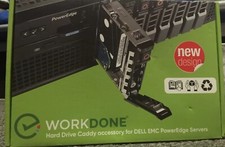 WorkDone 4-Pack - 3.5 inch Hard Drive Caddy - Compatible for Dell PowerEdge New picture