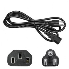 Lot 1-100 US AC Power Cord Cable Desktop Monitor Computer PC 6ft IEC320 picture
