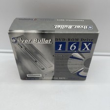 NOS Elements Silver Bullet DVD-ROM Drive 16x ATAPI/E-IDE May 2002 5.8” X 1.6” picture