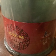 K Hypermedia Blank CD-R 100 Pack 80 Min 700 MB Recordable Multi Speed 48X picture
