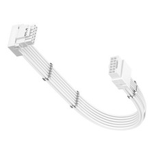 PCIe 5.0/5.1 16pin GPU Extension Cable Type A White 600W Fits RTX 5070/5090 picture