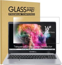 16-Inch Ultra Clear Tempered Glass Screen Protector for 16:10 Laptops HP/Dell/Le picture