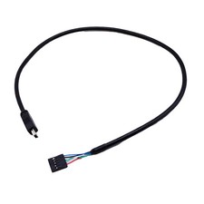 Mini USB Male to 5 Pin Motherboard Female Header Adapter Dupont Extended Cable picture