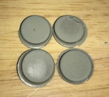 1984 Apple Macintosh Set of FOUR Original RUBBER FEET Model M0001 Mac 128K 512K picture