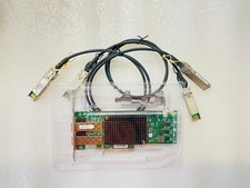 Emulex OCE11102 2-Port 10Gb SFP+ PCI-e Network Adapter P005414 +2*SFP+ SFP Cable picture