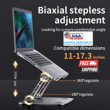 Portable Laptop Stand Adjustable Foldable Notebook Tablet Holder Computer Desk picture