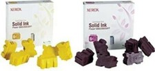 Set 2 Boxes Genuine Xerox Magenta and Yellow Solid Ink 8860 8860MFP Printers picture