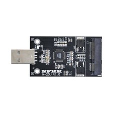 Cablecy External SSD PCBA mSATA to USB 2.0 Mini PCI-E Conveter Adapter Driver picture