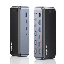 USB C Docking Station Triple Monitor, Raycue 15 IN1 MacBook Pro Docking Stati... picture