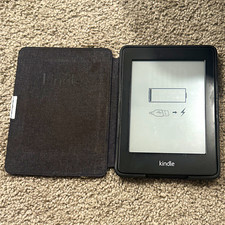 Kindle Kindle Black Folio Cover Case for Amazon Kindle eReader EY21 picture