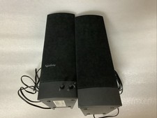 USED IBM Infinity Desktop Computer 3W Multimedia Speakers Black (W/O PWR SUPPLY) picture