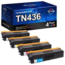 Uniwork Compatible Toner Cartridge Replacement for Brother TN436 TN 436 TN436... picture