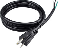 6Ft 12 Gauge 3 Prong Heavy Duty Replacement Power Supply Cord Cable 110V 115V 12 picture