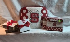 NC State Tablet Case, Card Stock sheets and 20 Cards With Envelopes Lot picture