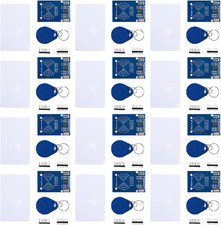 12-Pack Mifare RC522 RFID Kit, with S50 Cards, Keychains picture