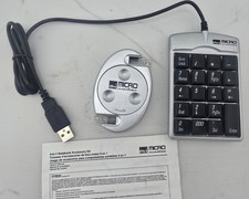 Micro Innovations Numeric Plus USB Model# KP25B-F Numeric Keypad picture