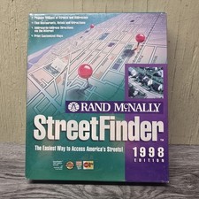 Rand Mcnally StreetFinder 1998 picture