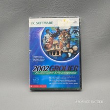 NEW Scholastic The 2002 Grolier Multimedia Encyclopedia PC Software for Windows picture