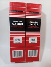 Lot of 2 Genuine Sharp UX-3CR Thermal Transfer Ribbon for Fax UX300 305 460 picture