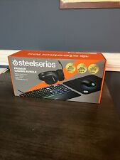 SteelSeries Premier Gaming Bundle: Arctis 1 Headset, Apex 3 Keyboard, Rival 3... picture