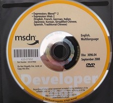 Microsoft Expression Blend 2 & Expression Web 2 Full Version w/ License picture
