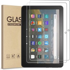 2PC Amazon Fire HD 8/8 Plus 12th Gen 2024/2022 Screen Protector Tempered Glass picture