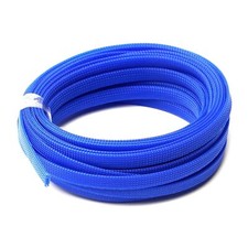10m/32.8ft Pet Expandable Braid Cable Sleeving Flexible Wire Mesh Sleeve Blue 6m picture